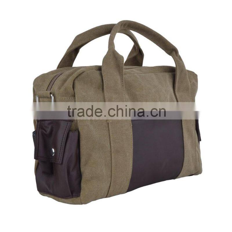 Hot sales fashionable&concise canvas handbag for unisex
