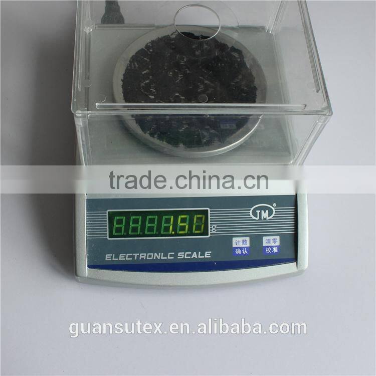 net black cotton lace fabric, french guipure lace fabric for wedding dress