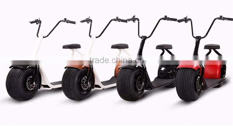 2016 Popular Harley Style Electric Scooter with Big Wheels