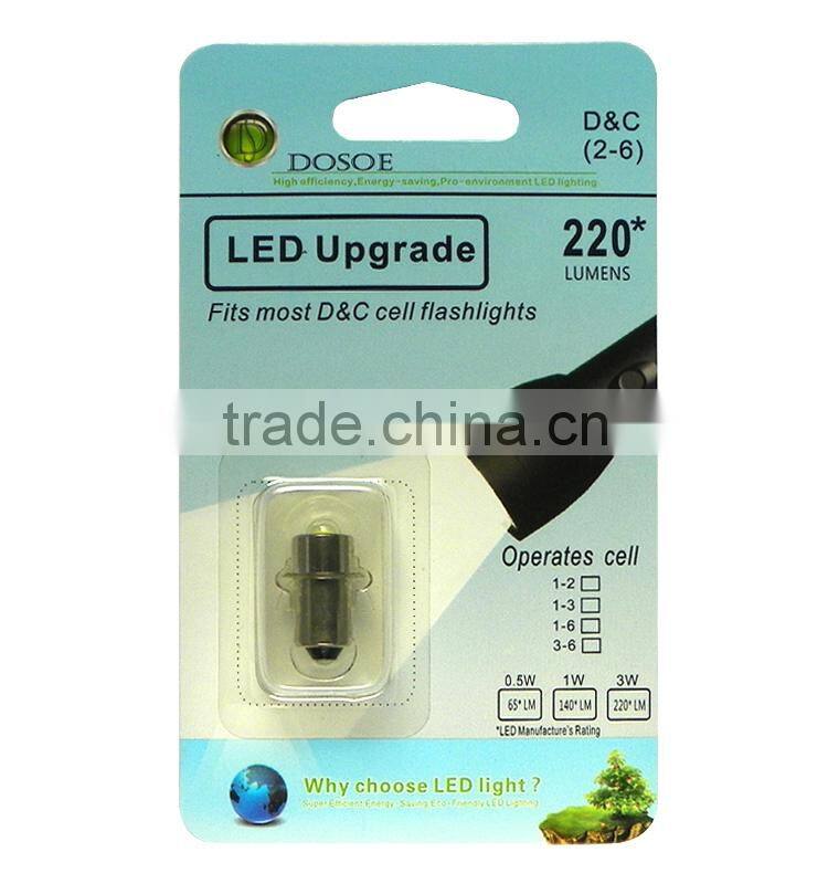 High Power 3W LED Bulb P13.5