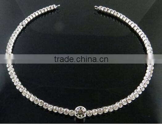 2016 Rhinestone Chokers Hot Sale Women Costume Necklace Fashion Crystal Collar Necklace