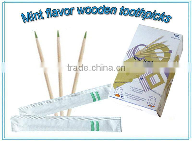 wooden toothpick of China manufacturer