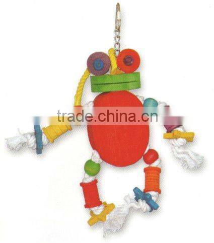 hot design wood frog for birds