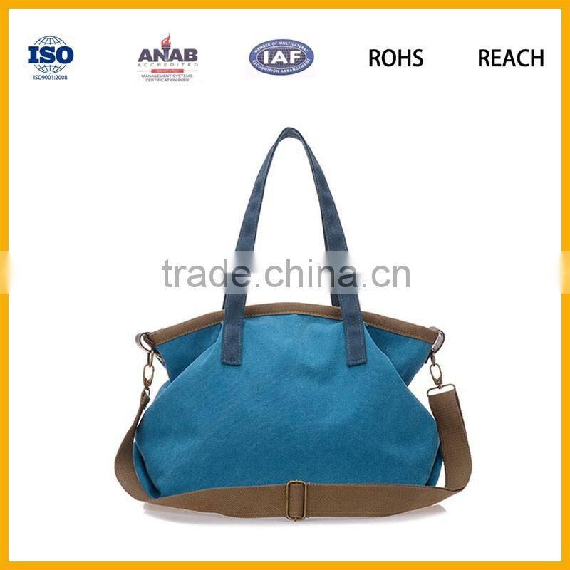 New fashion women handbag travel bag canvas diaper bag