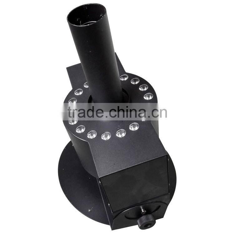 DMX512 Shooting Up 8-10 Meter CO2 Jet Column Machine 3in1 RGB 18x3w CO2 Cannon Smoke Machine 250w LED CO2 Jet Machine