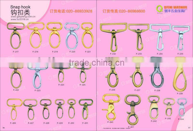 Newest various metal swivel snap hook Q-1536-38mm
