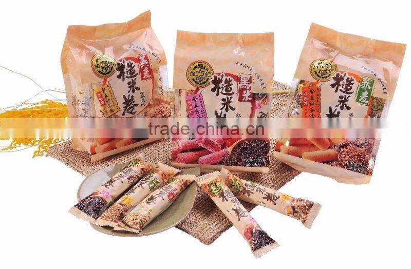 HFC cereal rice roll, grain snack, brown rice cracker