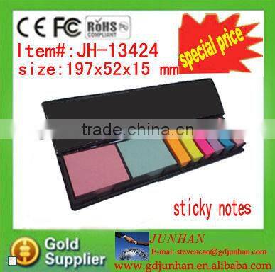 2015 promotional brand pu leather mini notepad with pen and calculator