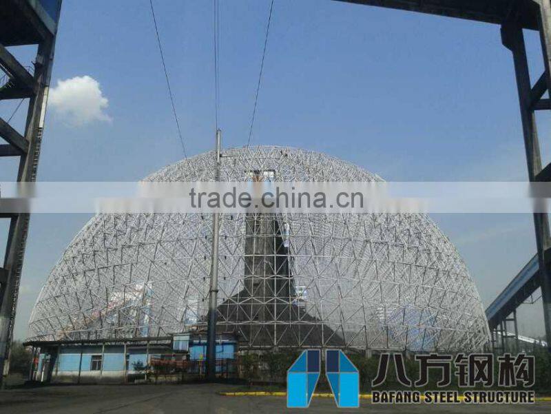 dome storage for coal storage