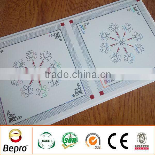 hot transfer stamping PVC ceiling panel 250mmx3900mm x7mm/8mm