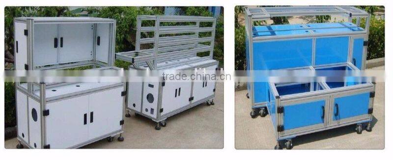 Durable groove tube aluminum slot U slot aluminium profile