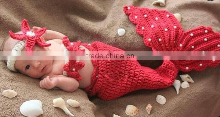 2016 Newborn Photography Props Cute Baby Infant Knitted Clothing Set 0-9 Month
