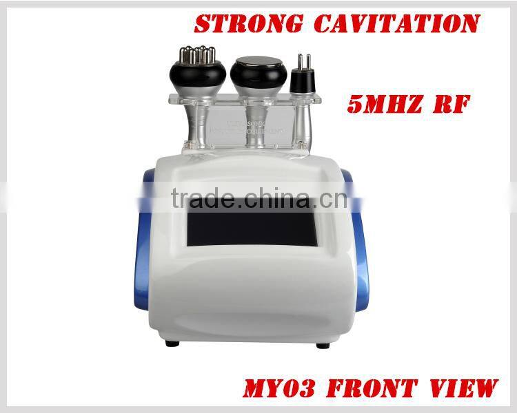 New design 3in1 5mhz rf cheap ultrasound cavitation radio frequency