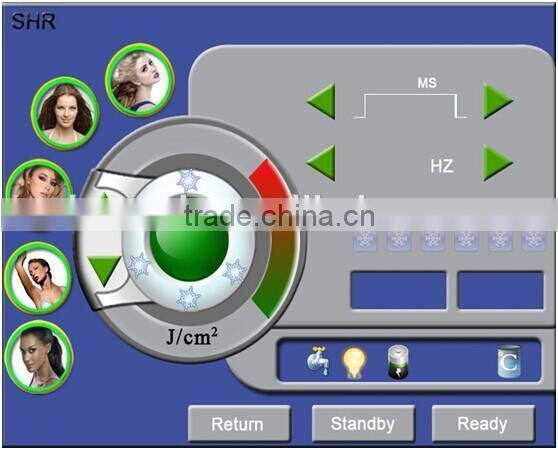 Pore Cleaner SHR OPT Beauty Equipment From Weifang KM