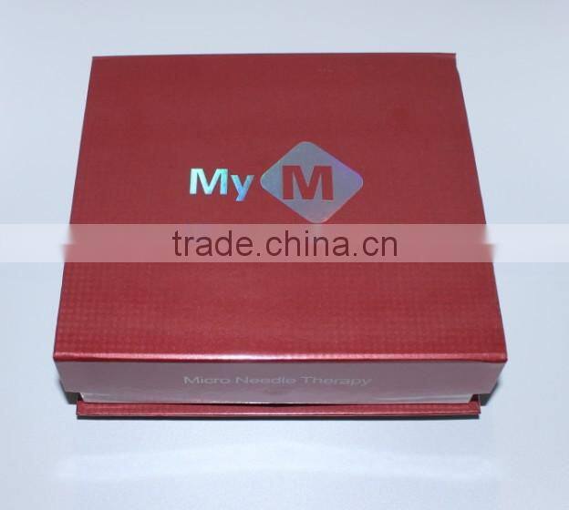 Chinese skin care products 12 needles Auto derma roller /skin roller with 0.25mm-2.0mm size adjustable-EL011