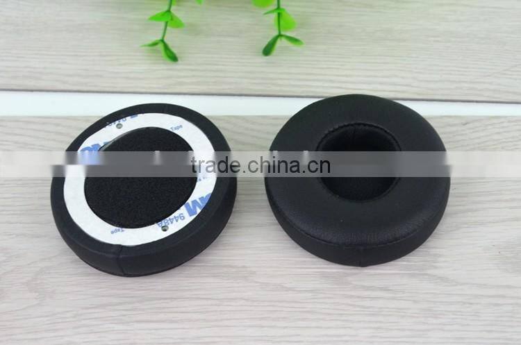 Replacement Ear Pads Memory Foam Protein Leather Replacement Ear Cushion Earpads For Beats by Dre Solo 2.0 Wired Headphone