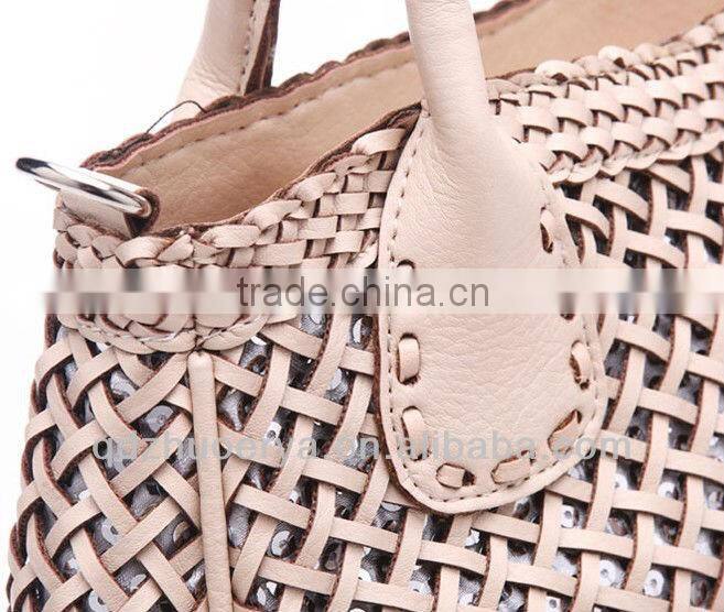PU handmade tote bag for women in 2015