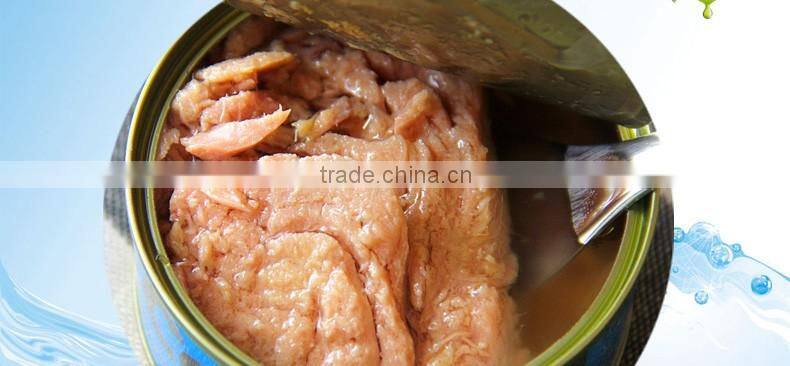 1880g easy open tin packaging/canned tuna chunks in oil