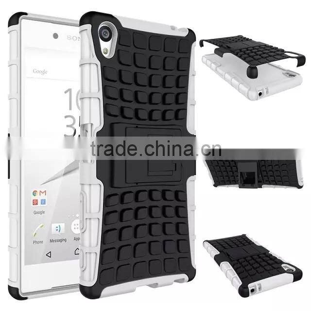 For SONY XPERIA Z5 PREMIUM Z5+ Armor CASE Heavy Duty Hybrid Rugged TPU Impact Kickstand Hard ShockProof CASE OUT DOOR CASE