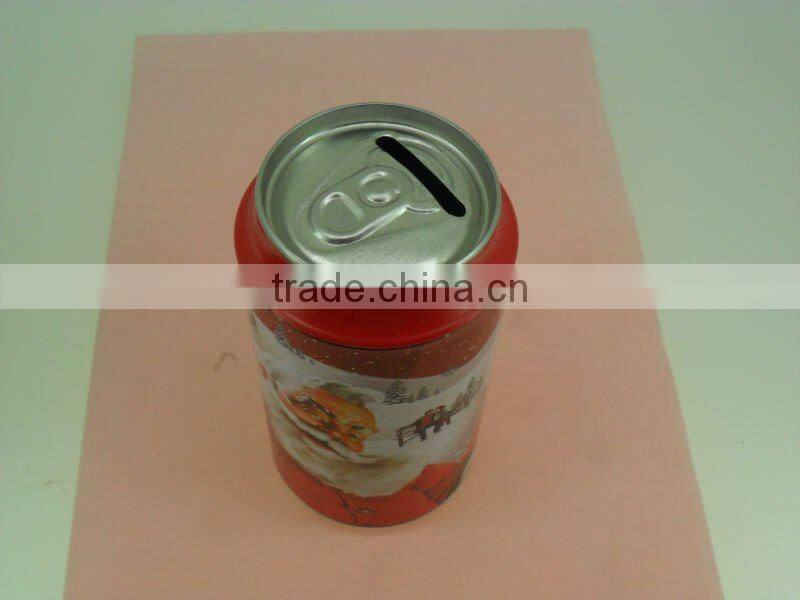 2014 popular cola shaped piggy bank