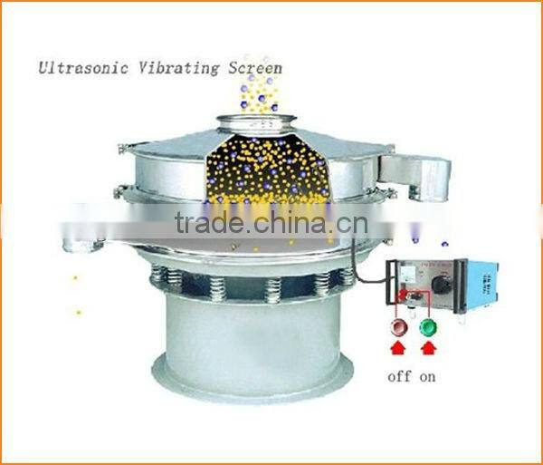 Ultrasonic vibrating sifter for grading silicon carbide with CE
