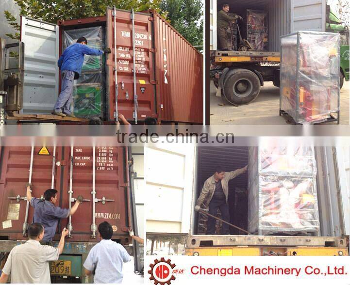 Diesel engine powered wood chipper, sawdust chipper, homemade wood chipper