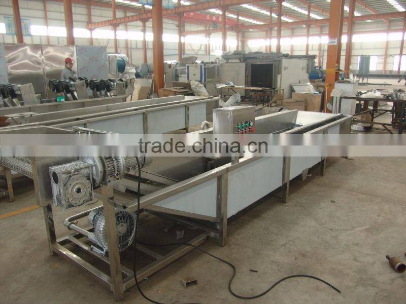 customized apple washing process line for manufacturing