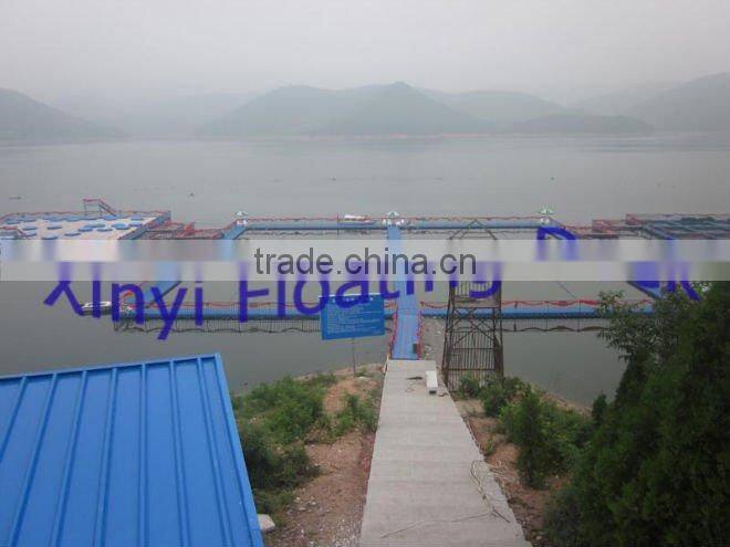 plastic pontoon floating swimming pool