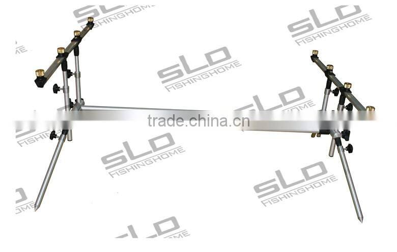 aluminium carp fishing rod holder for 3 piece fishing rod