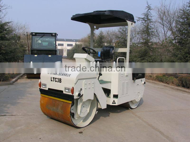 3 ton YTO LTC3B double drum vibatory road roller for sale