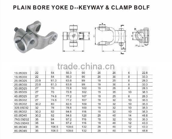China Factory OEM Customized Drive Shaft Yoke