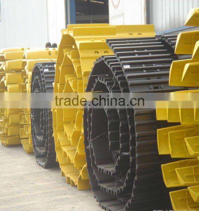 Crawler steel track pad for bulldozer