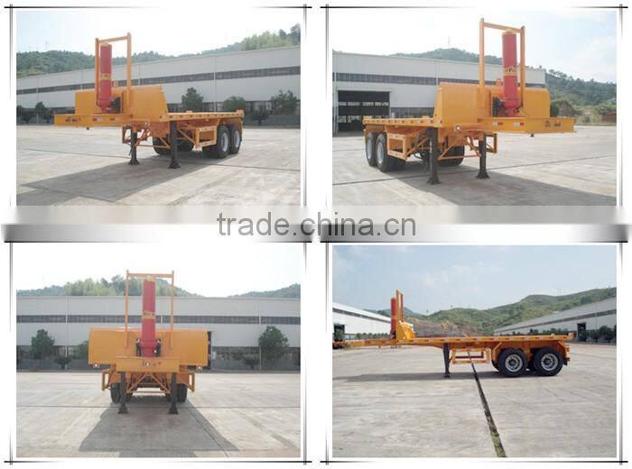 High Quality 2 Axle Flatbed Trailer in Truck Trailer
