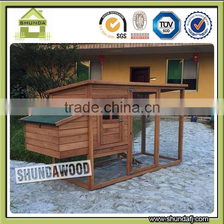 SDC004 Chinese Wooden easy clean chicken coop