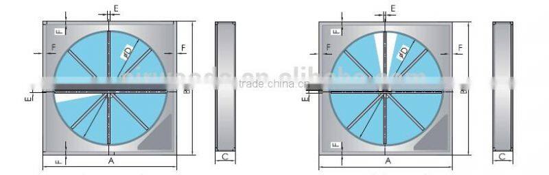 90% efficiency Eurovent certificated thermal wheel