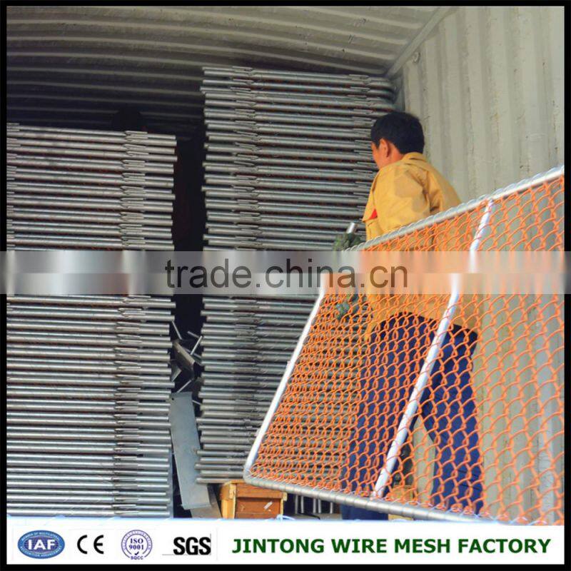 construction barrier,crowd control barrier,chain link temporary fence