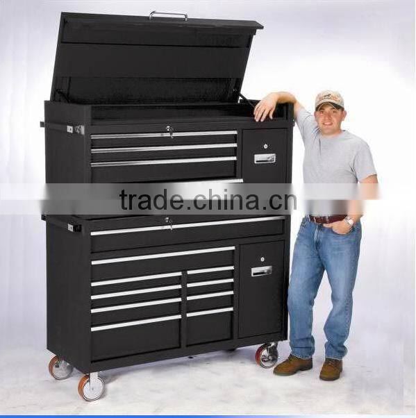 Simple and convenient metal tool box, garage storage system roller cabinet