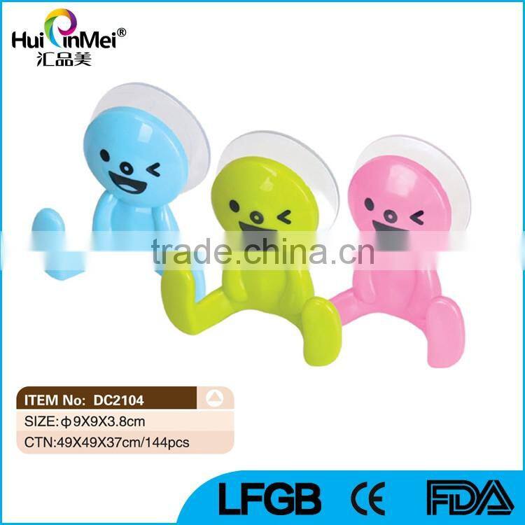 Home Bathroom Use Wall Plastic Vacuum Suction Cup