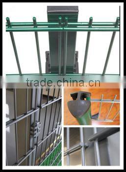 powder painted 8/6/8 double wire fence 2d fence panels welded manufactory