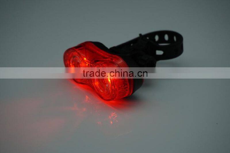 high quality best-selling 2x0.5W red LED bicycle light,bicycle safety light