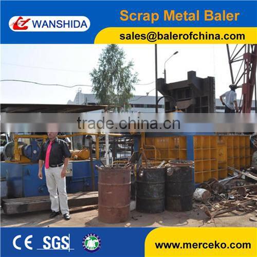 Heavy Duty Scrap Metal Baler