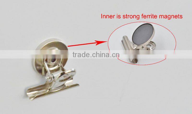 Best sale 1.5 Inch Spring Metal Clamps Magnetic Metal Clip
