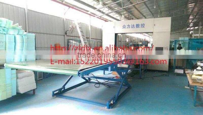 ZLD 5 round knife type CNC sponge Contour cutting machine selling