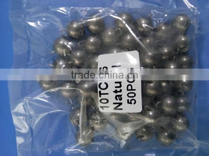 2017 wholesale offer for tungsten cheburashka sinker 1g-12g