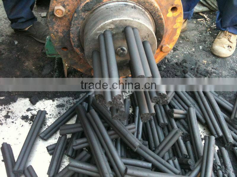 screw propulsion type coal/carbon rod production line