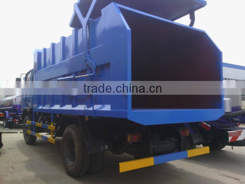 DongFeng 145 15 m3 4*2 Docking Refuse Truck
