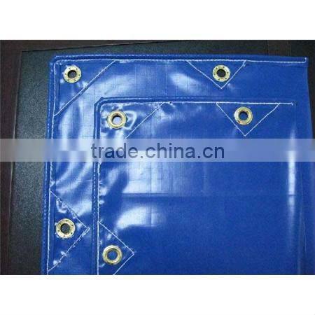 420g 500*500 18*22 PVC cover fabric laminated tarpaulin