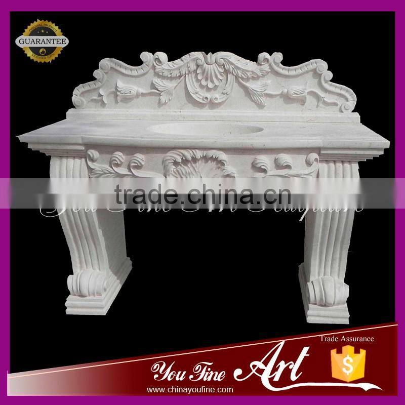hand carved stone basin indoor