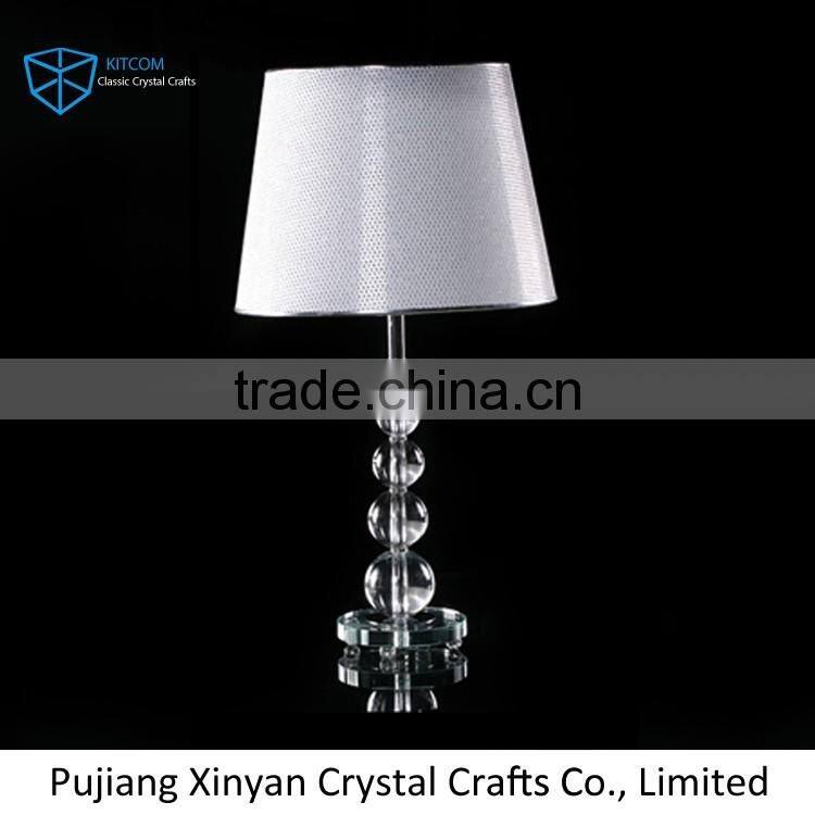 2016 latest crystal table lamp for home and hotel decoration