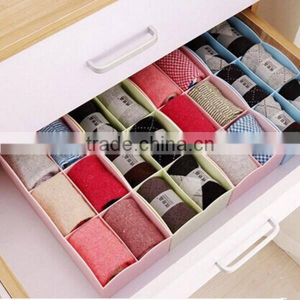 Creative Plastic Set Socks and Underwear Box Storage Box Organizer For Underwear